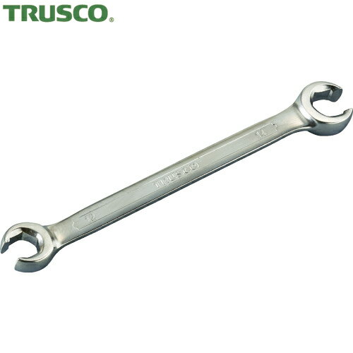 【6/4 20:00〜6/11 01:59迄 ポイント2倍! 楽天スーパーSALE】トラスコ TRUSCO 両口フレアーナットレンチ8mm×10mm (1丁) 品番：TFW-0810