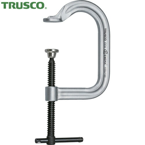 トラスコ TRUSCO シャコ万力 口開75mmアゴ深さ80mm (1丁) 品番：TC-75M