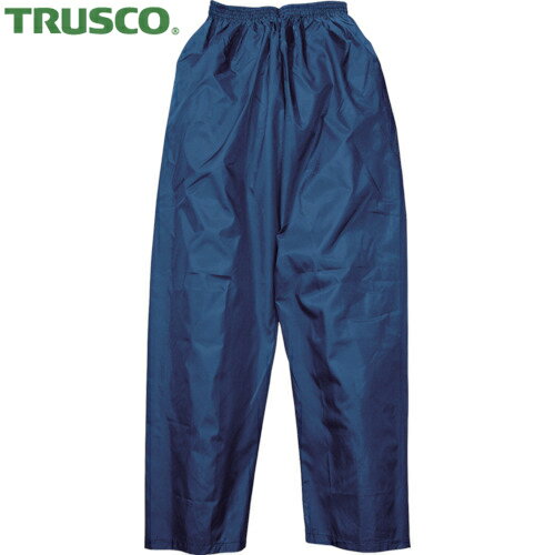 TRUSCO(トラスコ) ポリエステルパンツ 3Lサイズ ネイビー (1着) 品番：TPP-55-3L