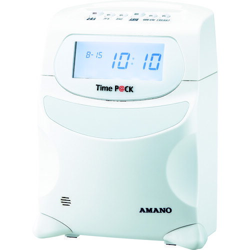 アマノ 勤怠管理ソフト付タイムレコーダー Time P＠CK[[R3]]100(時間集計・編集タイプ) (1台) 品番：TIMEPACK3-100