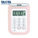 タニタ TANITA 丸洗いタイマー100分計 TD-378-PK (1個) 品番:TD-378-PK