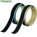 トラスコ TRUSCO 結束テープ マジックテープ セット弱粘着16mm×1m黒 (1S) 品番:TPD-16MTS-BK