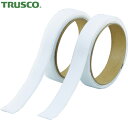 トラスコ TRUSCO 結束テープ マジックテープ セット強粘着16mm×1m白 (1S) 品番:TMSD-16-W