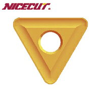 富士元工業 ショルダー加工用Tタイプ並級チップ 超硬M種 TiN NK3030 (12個) 品番:T33MOZ NK3030