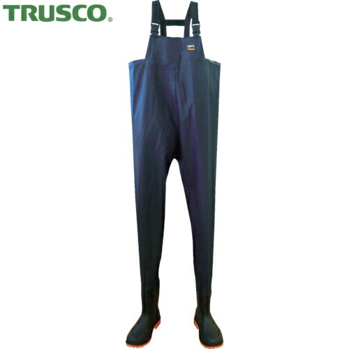 トラスコ TRUSCO PVC軽作業用胴付長靴 3L 28cm (1足) 品番：TPLW-280