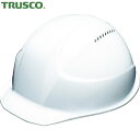 【6/22 20:00〜6/27 01:59迄 ポイント2倍 お買い物マラソン】 トラスコ TRUSCO 超軽量ヘルメット 軽帽 通気孔付 ホワイト (1個) ...