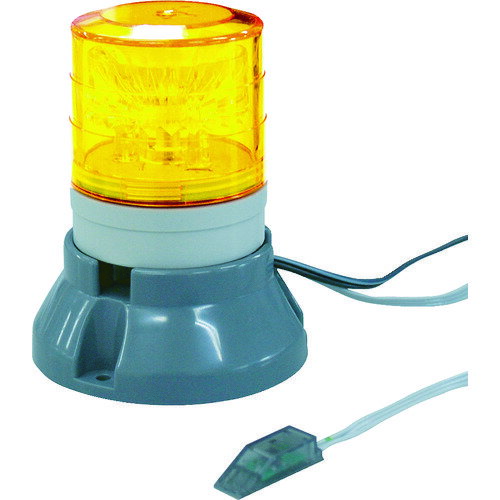 日惠製作所 NIKKEI FAX着信表示機 ニコFAX VL04S型 LED回転灯 45パイ 2段階点滅 (1台) 品番：VL04S-100..