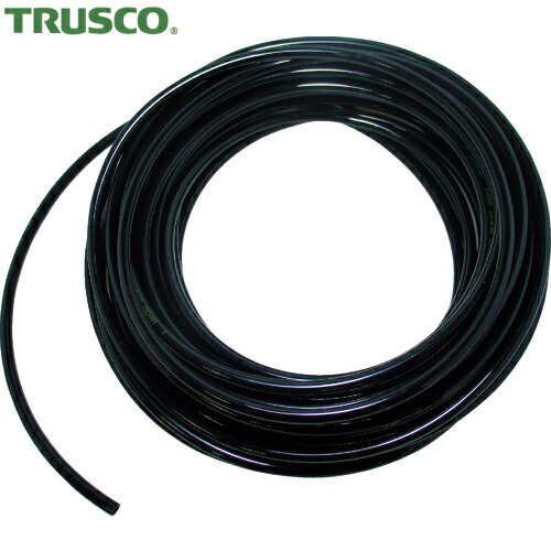 TRUSCO(トラスコ) ウレタンチューブ 4X2.5 100M 黒 (1巻) 品番：TPT-0425-100BK