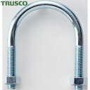 トラスコ TRUSCO 配管支持金具 SGP用Uボルト 三価ユニクロ 呼び径25A ねじ径M6 (1個) 品番:TSGP2-BTM6-25A