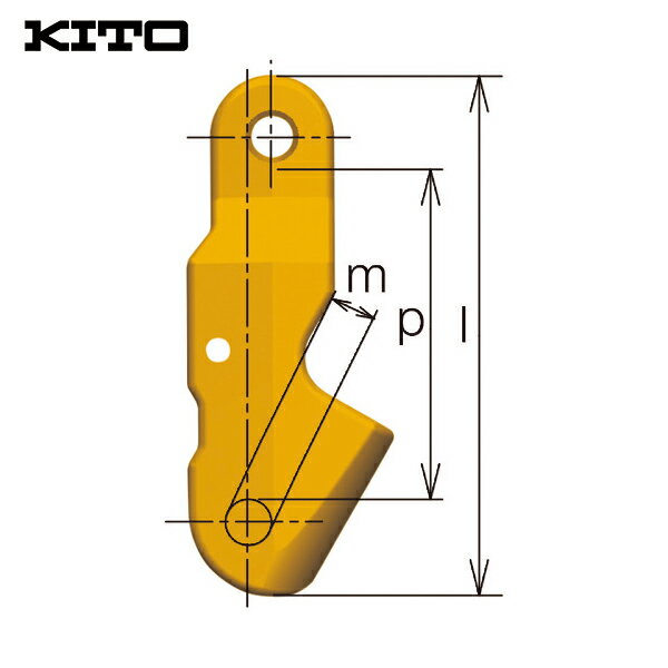 キトー KITO チェンスリング カナグ部材（ピンタイプ） ショートニングクラッチVWW 基本使用荷重2.0t (..