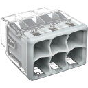 ワゴ WAGO WGZ-6 差し込みコネクタ 6穴 50個入り (1箱) 品番:WGZ-6