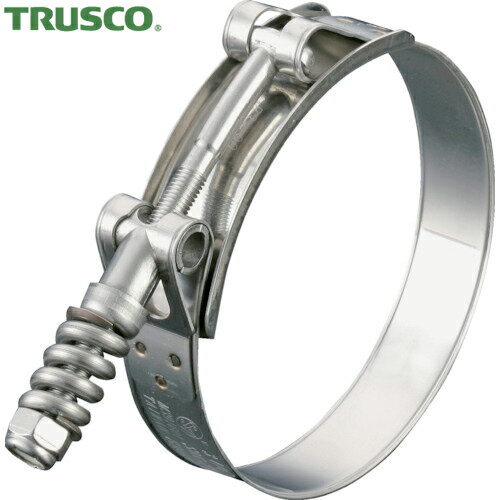 トラスコ TRUSCO ホースバンド Tボルトコンスタントテンションクランプ 54〜62mm (1個) 品番：TTC-1962