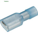 トラスコ TRUSCO 絶縁被覆付差込形接続端子W8.9より線2.00mm2 (15個入) (1Pk) 品番:T-TMEDN630820-FA