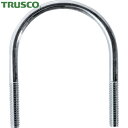 トラスコ TRUSCO 配管支持金具 SGP用Uボルト 三価ユニクロ 呼び径40A ねじ径M6 (1個) 品番:TSGP2-BTM6-40A