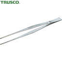 トラスコ TRUSCO ステンレス製ピンセット 300mm 直ギザ付 (1本) 品番:TSP-39