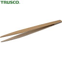 【6/22 20:00〜6/27 01:59迄 ポイント2倍 お買い物マラソン】 トラスコ TRUSCO 竹ピンセット 150mm 先細型 (1本) 品番:TS...