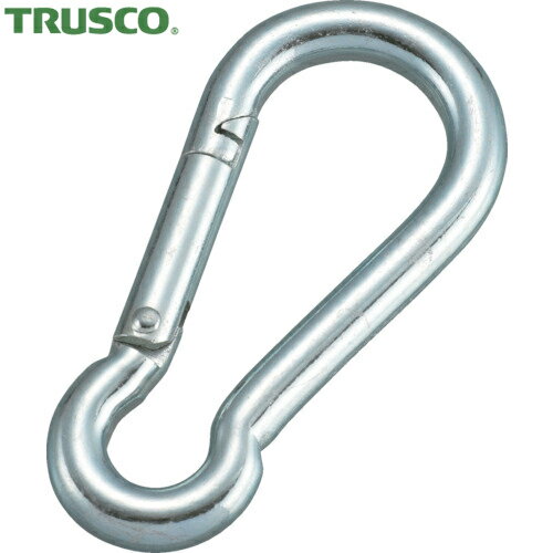 トラスコ TRUSCO スプリングフック スチール製 7×70mm (1個) 品番：TSH-07