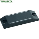 トラスコ TRUSCO 木製家具の扉開き止め等に マグネットキャッチ 樹脂製・平型 (1個) 品番:TSM-130-BK