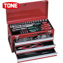 【6/22 20:00〜6/27 01:59迄 ポイント2倍 お買い物マラソン】 TONE トネ 整備用工具セット ツールセット 差込角9.5mm 72点セット...
