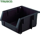 トラスコ TRUSCO 導電性コンテナVN型 3.8L 黒 (1個) 品番:VN-3N-E-BK
