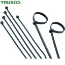 トラスコ TRUSCO ナイロン結束バンド耐候性タイプ幅4.8mm長さ292mm 100本 (1袋) 品番:TRJ300B