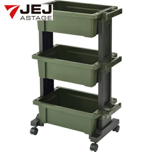JEJアステージ ツールワゴンボックスTWBー490G (1台) 品番：TWB-490G