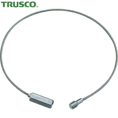 トラスコ TRUSCO ワイヤーキャッチ ステンレス製 線径2mm×0.18m (1本) 品番：TWK-1