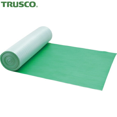TRUSCO(トラスコ) 緩衝床養生シート グリーン 1000MM×30M×2MM (1本) 品番：TYY-120-GN