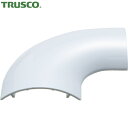 トラスコ TRUSCO 配線カバーコネクターフタ Uタイプ 幅50 (1個) 品番:TRD50U-W(4)