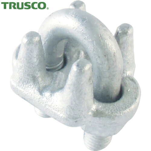 トラスコ TRUSCO 鍛造ワイヤクリップ 16mm メッキ (1個) 品番：TWCF-016