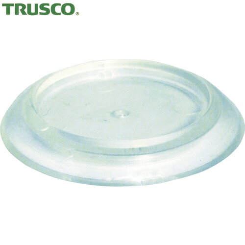 トラスコ TRUSCO キャスター用受け皿 60mm 透明 (1個) 品番：TUK600-TM