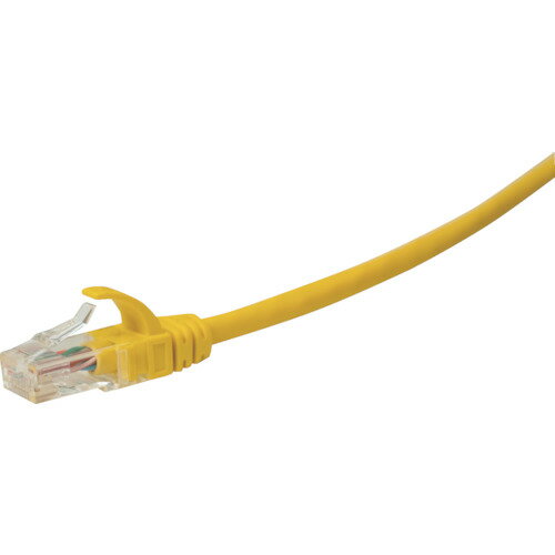 コーニング Cat5e UTPパッチコード3m 黄 (1本) 品番：VOL-5EUPB-L3-YL