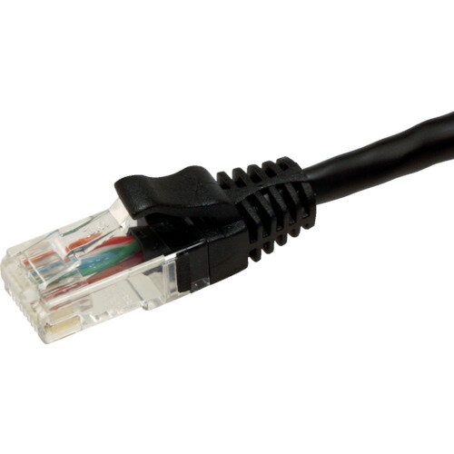 コーニング Cat5e UTPパッチコード5m 黒 (1本) 品番：VOL-5EUPB-L5-BKL