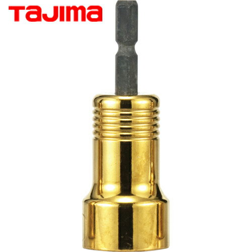 タジマ tajima インパクトドライバー用ソケットショートタイプ 18V対応 SDソケットショート 19mm 6角 (1個) 品番:TSK-SD19S-6K