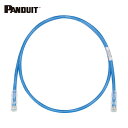 【6/4 20:00〜6/11 01:59迄 ポイント2倍! 楽天スーパーSALE】パンドウイット PANDUIT カテゴリ6UTPパッチコード 15m 青 (...