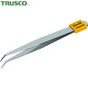 【6/22 20:00〜6/27 01:59迄 ポイント2倍 お買い物マラソン】 トラスコ TRUSCO ステンレス製ピンセット 開閉キャップ付 AA先曲125...