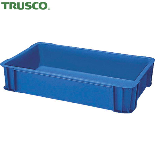 トラスコ TRUSCO TS型 リサイクルコンテナ23L ダークブルー (1個) 品番：TR-TS23