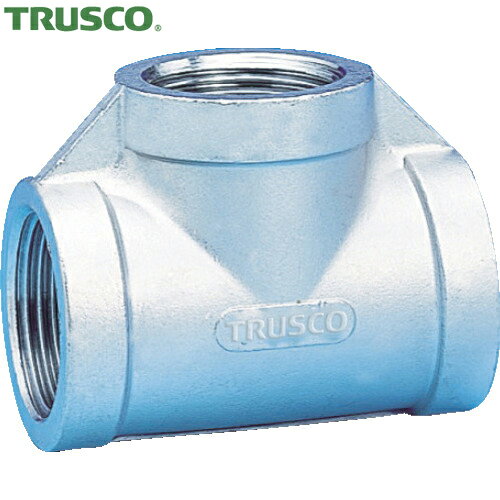 トラスコ TRUSCO 水・油・ガス用 ねじ込み管継手 SUS チーズ 10A (1個) 品番：TTL-10A