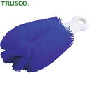 トラスコ TRUSCO たわし タワシブラシ ショートタイプ HACCP対応 ブルー (1個) 品番:TTB-M-B(3)