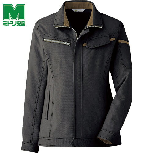 ミドリ安全 作業服 作業着 ユニフォーム ベルデクセル 交織ストレッチ 女子ジャンパー VEL529上 9 (1着) 品番：VEL529UE-9