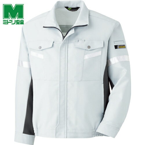 ミドリ安全 作業服 作業着 ユニフォーム ベルデクセル 帯電防止 反射材仕様ブルゾン VE541上 4L (1着) 品番：VE541UE-4L