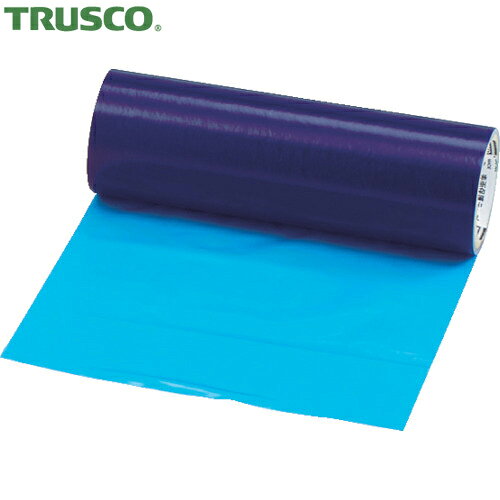 トラスコ TRUSCO 表面保護テープ ブルー 幅300mm×長さ100m (1巻) 品番:TSP-53B