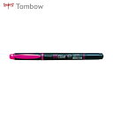 トンボ鉛筆 Tombow 蛍光ペン 蛍光マーカー蛍COAT 桃 (1本) 品番:WA-TC90