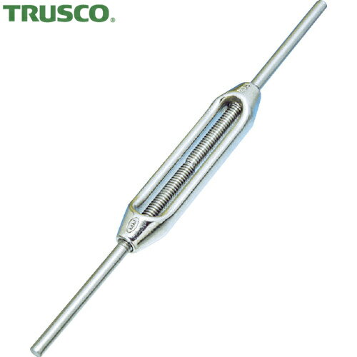 トラスコ TRUSCO ステン枠式ターンバックル両端ストレート規格W-1/2 (1個) 品番：TTB-12SS