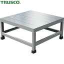 トラスコ TRUSCO アルミ製溶接一体構造型作業台 一段(完成品) W600×D600×H300 (1台) 品番:WTDB-6630