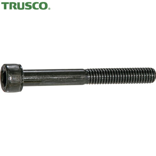 TRUSCO(トラスコ) 六角穴付ボルト 黒染め 半ネジ M6×35 10本入 少量パック /キャップボルト(CAP) (1袋) 品番：Y804-0635