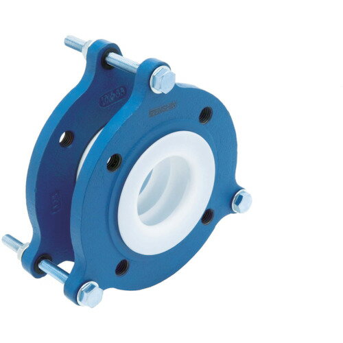 ゼンシン フッ素樹脂製防振継手（フランジ型） (1本) 品番：ZTF-5000-32