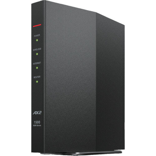 Хåե ̵LANƵ11ax/ac/n/a/g/b 1201+300Mbps (1) ֡WSR-1500AX2B-BK