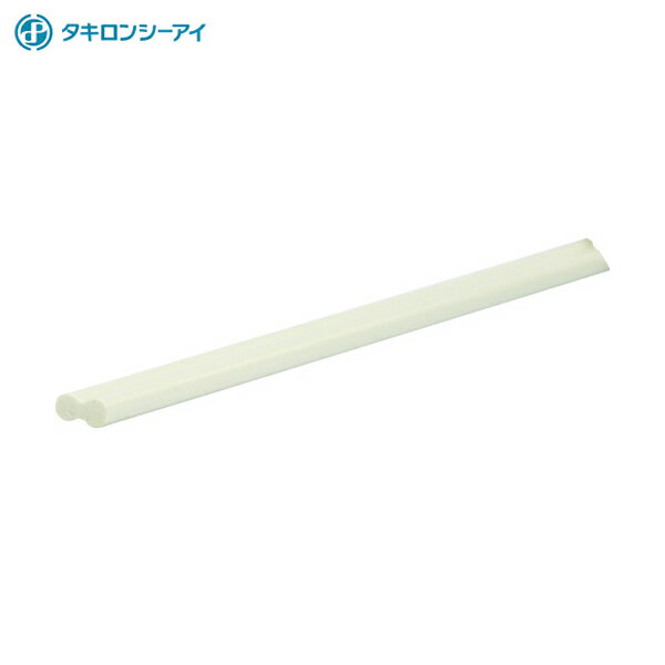 タキロン 溶接棒 PVC アイボリー トリプル 3MM×1M 鉛フリー 10本入 (1Pk) 品番：YB338T-3X1000