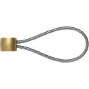 ミトロイ 安全ロープ 工具接続ワイヤー強力タイプ ショート 全長45mm (1本) 品番:WLK-50